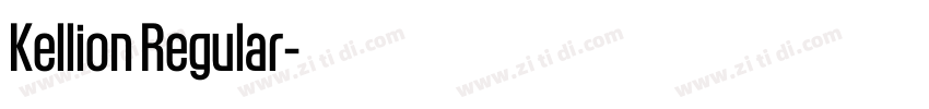 Kellion Regular字体转换 Kellion Regular字体转换